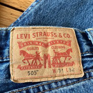 Levi's Vintage Denim 505 W 31 x L 32